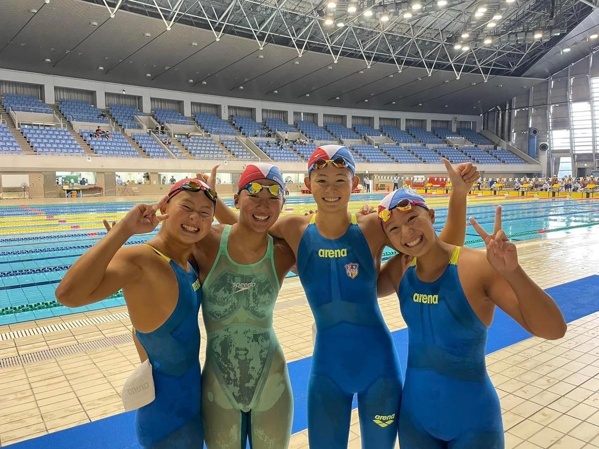 女　大学　競泳 競泳女子200㍍メドレーリレーで日本新記録樹立 | 中京大学スポーツ